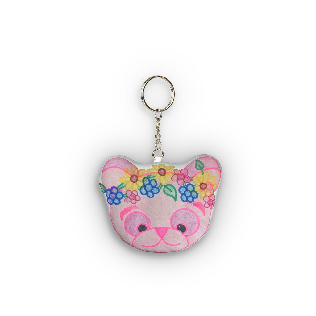 Natural Bear Crafts Bear Plush Keychain