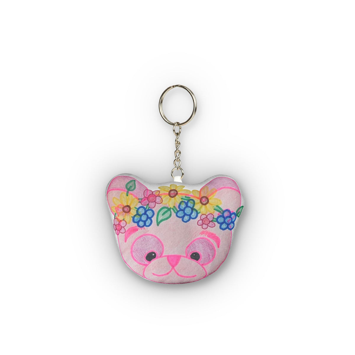 Natural Bear Crafts Bear Plush Keychain